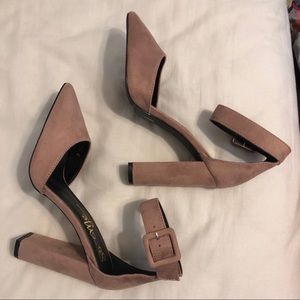 ** BRAND NEW ** BLUSH PINK HEELS